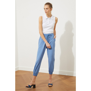 Trendyol Jogger Pants with Blue Rubber