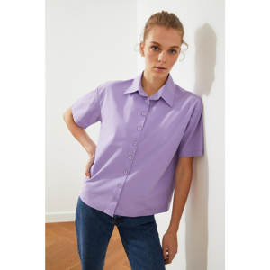 Trendyol Lila Basic Shirt