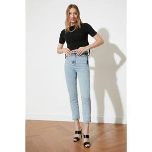 Trendyol Blue High Waist Mom Jeans