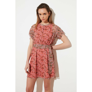 Trendyol Powder Belt ButtonEd Dress