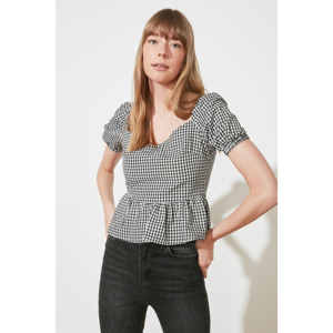 Trendyol Black Flywheel Blouse