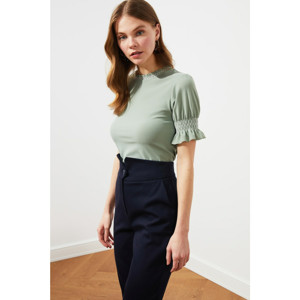 Trendyol Mint Gipeli Knitted Blouse