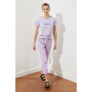 Trendyol Lilac Pocket Detail Pants