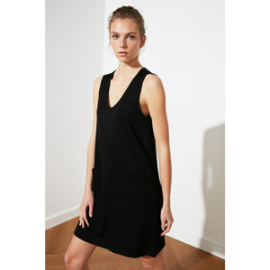 Trendyol Black Knitted Dress