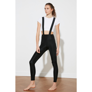 Trendyol Black Strappy Sports Tights