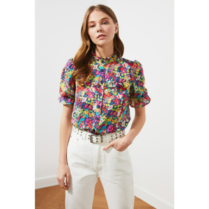 Trendyol Multicolor Ruffle Shirt