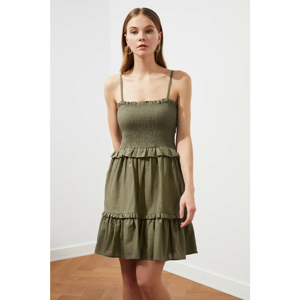 Trendyol Khaki Strappy Dress