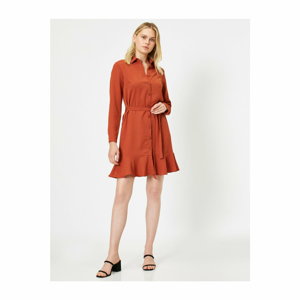 Koton Etegi Flywheel Detail Shirt Dress