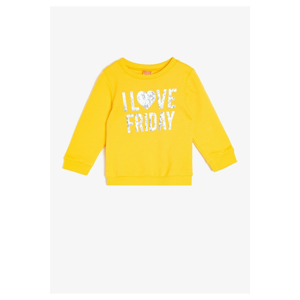 Koton Yellow Baby Boy Sweatshirt