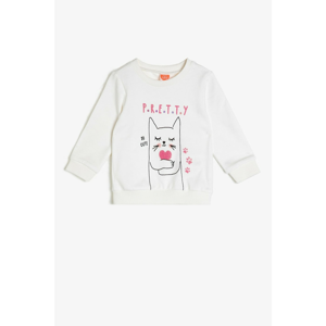 Koton Ecru Baby Sweatshirt