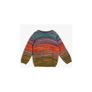 Koton Red Baby Striped Sweater