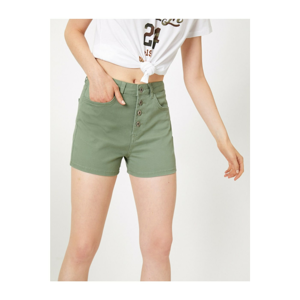 Koton Women's Green Shorts
