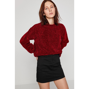 Koton Female Burgundy Sweater