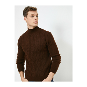 Koton Sweater - Brown - Regular
