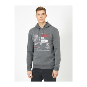 Koton Male Grey Sweatshirt