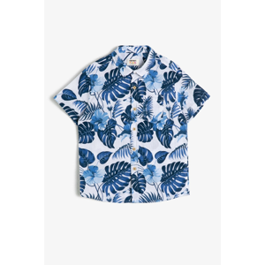 Koton Boys' T-Shirts with Navy Blue Patterns