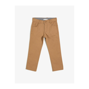 Koton Boys Brown Pocket Detail Pants