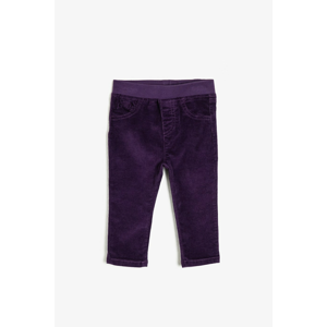 Koton Purple Girl Children's Pants