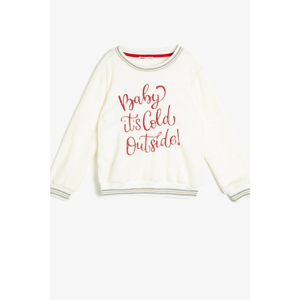 Koton Children's Ecru Sweatshirt