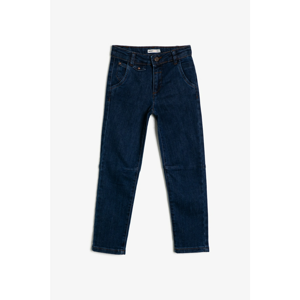 Koton Blue Boy Pocket Detail Jeans