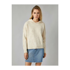 Koton Sweater - Ecru - Regular fit