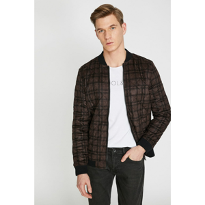 Koton Jacket - Brown - Regular fit