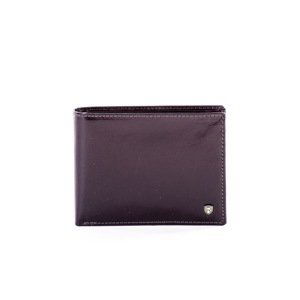 Elegant black leather wallet for men