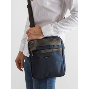 Dark blue men´s bag