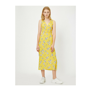 Koton Dress - Yellow - Basic