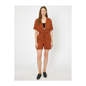 Koton Jumpsuit - Brown - Regular fit