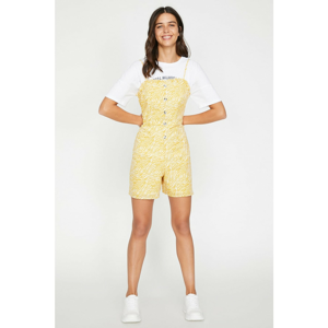 Koton Jumpsuit - Yellow - Regular fit