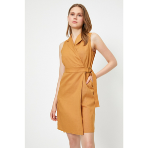 Koton Women's Mustard Dress