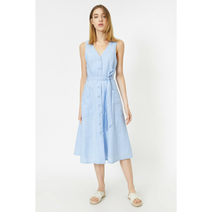 Koton Women's Light Blue Dress