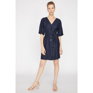 Koton Women's Navy Blue Dress