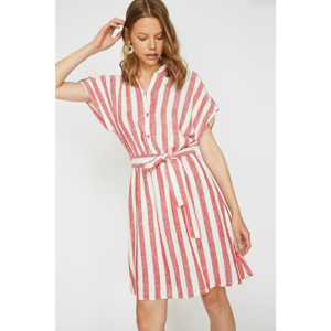 Koton Dress - Red - Shirt dress