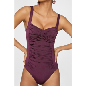 Koton Swimsuit - Purple - Plain