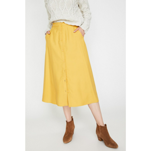 Koton Women's Yellow Skirt