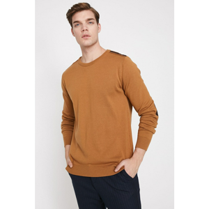 Koton Sweater - Brown - Regular fit