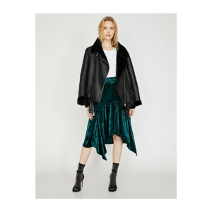 Koton Velvet Skirt