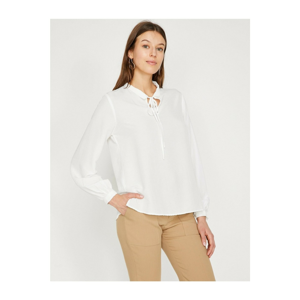 Koton Women's Collar Detailed Blouse