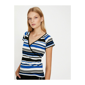 Koton Woman
 Blue Line Detail T-Shirt