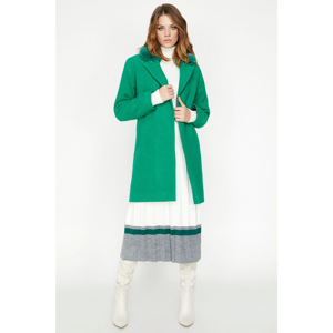 Women's Green Arzu Sabancı for Koton Coat