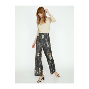 Koton Snakeskin Patterned Pants