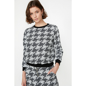 Koton Women's Black Patterned Shirt