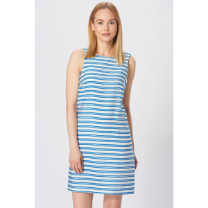 Koton Women's Blue Striped Dress