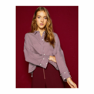 Koton Women's Burgundy Shirt