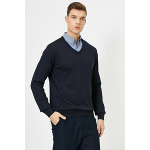 Koton Men's Navy Sweater