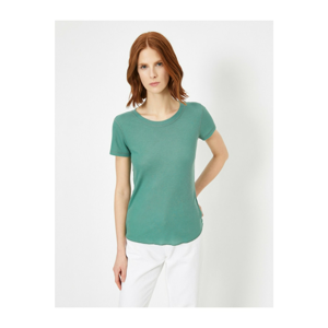 Koton Women's Green T-Shirt