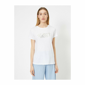 Koton Pearl Detail T-shirt