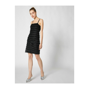 Koton Fringed Hanger Dress